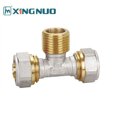 NSF Brass Female Elbow Fittings Copper and Iron Pipes Double Colors PEX Pipe Fittings Male Tee PEX Fittings Compression Fittings Ειδικές συσκευές για την κατασκευή σωλήνων από χαλκό και σίδηρο