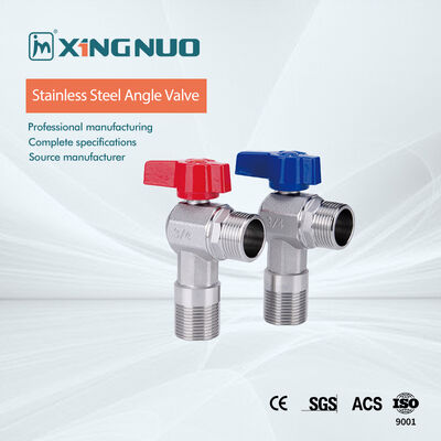 OEM ODM Brass Angle Stop Valves Single Handle Εύκολη εγκατάσταση Ανθεκτική στη διάβρωση βαλβίδα για μακροχρόνια απόδοση